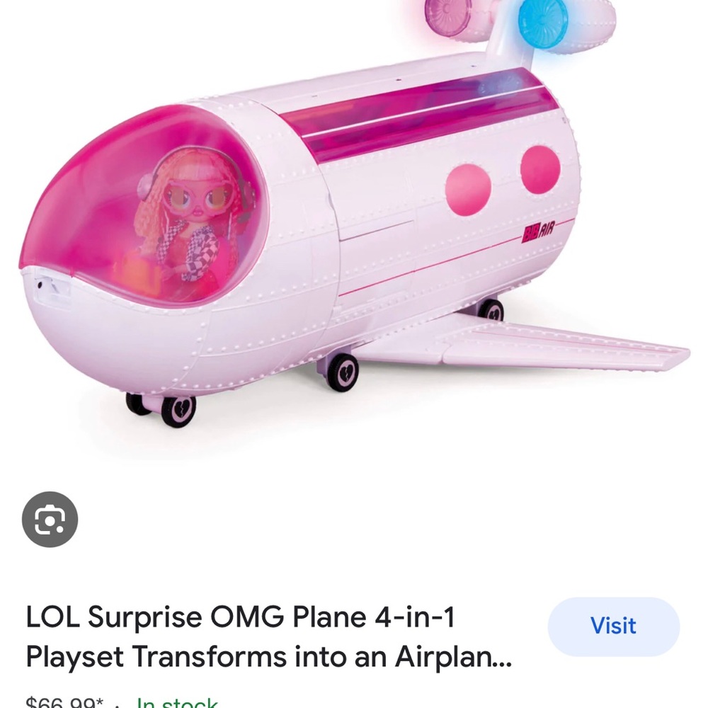 OMG PLANE No accessories plane only